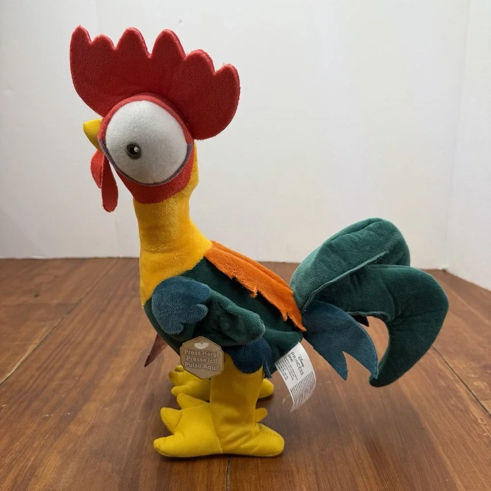 Just Play Moana Hei Hei Clucking Plush Toy 13